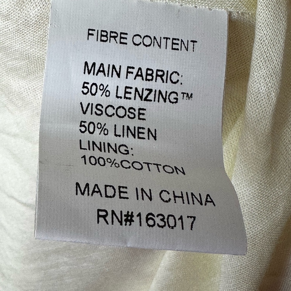 Princess Polly Linen Blend Print Dress - Picture 6 of 6